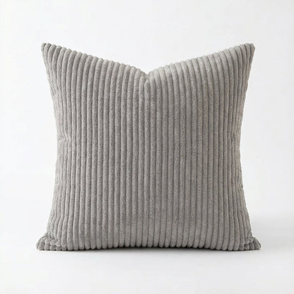 HomeTaro Solid-Color Corduroy Cushion Cover