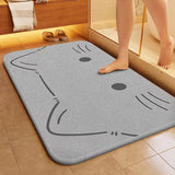 HomeTaro Diatomaceous Earth Bath Mat – Absorbent & Non-Slip