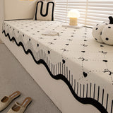 HomeTaro Chenille Bay Window Mat – Non-Slip & Washable