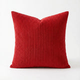 HomeTaro Solid-Color Corduroy Cushion Cover