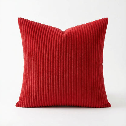 HomeTaro Solid-Color Corduroy Cushion Cover