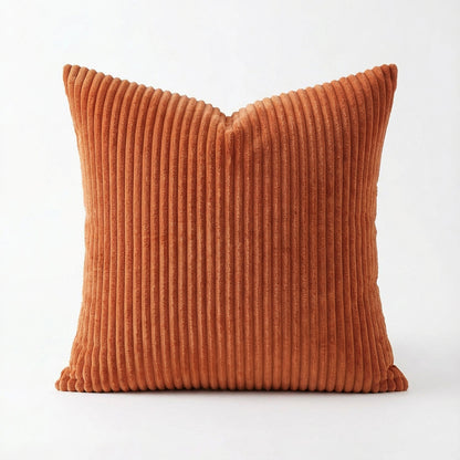 HomeTaro Solid-Color Corduroy Cushion Cover