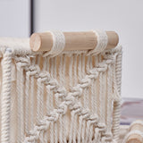 HomeTaro Hand-Woven Natural Fiber Storage Basket